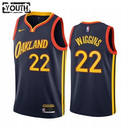 Maillot Basket Golden State Warriors Andrew Wiggins 22 2020-21 City Edition Swingman - Enfant
